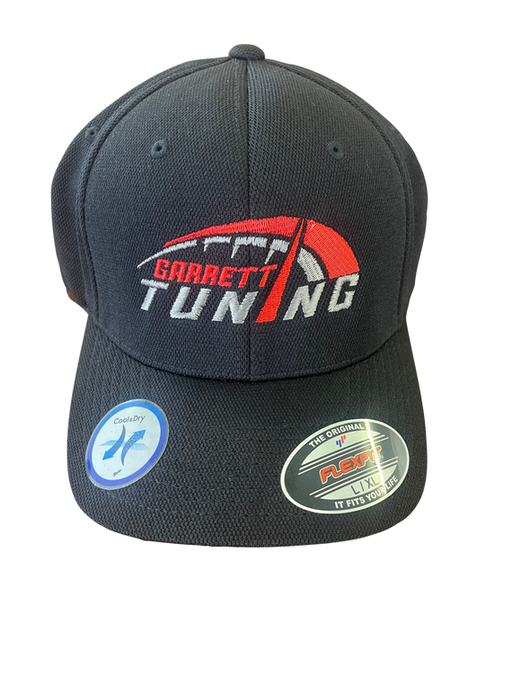 Black Garrett Tuning Fitted Hat
