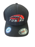 Black Garrett Tuning Fitted Hat